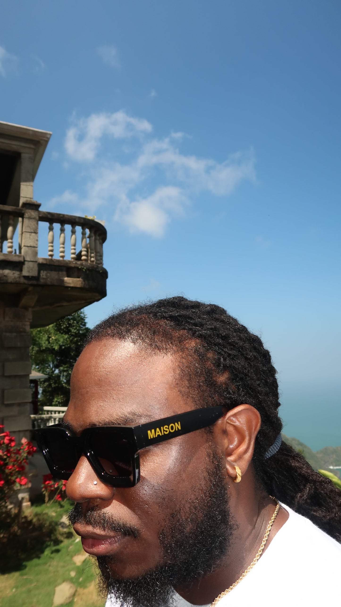 Maison X Midnight Gold Glasses
